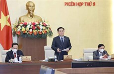 Clausuran novena reunión del Comité Permanente de Parlamento vietnamita