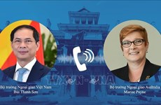 Cancilleres de Vietnam y de Australia debaten cuestiones bilaterales