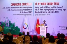 Celebran en Hanoi el Día Internacional de la Francofonía