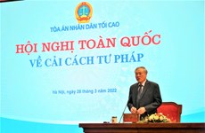 Proponen soluciones para impulsar reforma judicial en Vietnam