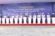 Comienzan construcción del puente Rach Mieu 2 en el sur de Vietnam