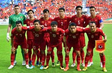 Selección de Vietnam sube dos peldaños en el ranking de FIFA 