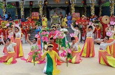 Vietnam busca reconocimiento de UNESCO al festival de templo Ba Chua Xu