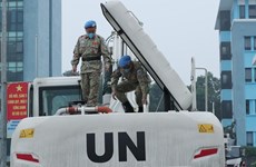 Primer equipo de ingenieros militares de Vietnam participará en misión de ONU en Abyei