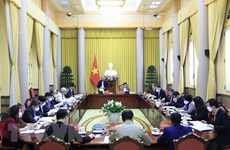 Presidente vietnamita subraya importancia del perfeccionamiento del Estado de derecho socialista