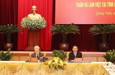 Máximo dirigente partidista vietnamita exige promover desarrollo socioeconómico en provincia norteña 