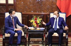 Presidente vietnamita se reúne con director ejecutivo de CICA
