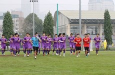 SEA Games 31: Selección de fútbol sub-23 jugará amistosos ante Corea del Sur
