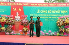 Establecen estación de guardia fronteriza en provincia vietnamita de Tay Ninh