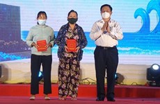 Quang Ngai organiza programa artístico "Mar, Islas - Corazón de la Patria"