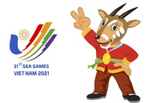 Voluntarios jóvenes vietnamitas listos para los SEA Games 31