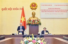 Revisan coordinación de la Asamblea Nacional y el Frente de la Patria de Vietnam 