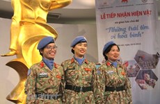 Mejoran el papel de la mujer vietnamita en la diplomacia