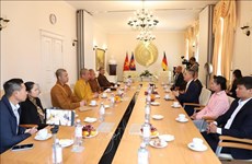 Delegación de la Sangha Budista de Vietnam realiza visita a Alemania