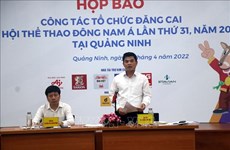 Provincia vietnamita de Quang Ninh facilita actividades de reporteros en los SEA Games 31