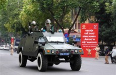SEA Games 31: Policía de Hanoi refuerza medidas de seguridad 