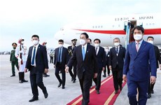 Inicia primer ministro de Japón visita oficial a Vietnam