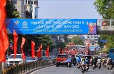  Hanoi da la bienvenida con júbilo a SEA Games 31