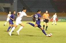 SEA Games 3: Selección femenina de fútbol de Filipinas golea por 5-0 a Camboya
