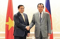 Primer ministro vietnamita se reúne con su homólogo camboyano en EE.UU.
