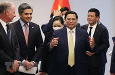 Premier vietnamita recibe a gerentes de organizaciones mundiales