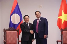 Primer ministro vietnamita sostiene encuentro su homólogo laosiano
