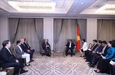 Recibe primer ministro vietnamita a líderes de empresas estadounidenses 