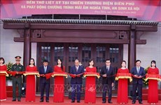 Inauguran Templo dedicado a los mártires vietnamitas de batalla de Dien Bien Phu