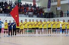 SEA Games 31: Equipo femenino de balonmano vietnamita conquista medalla dorada