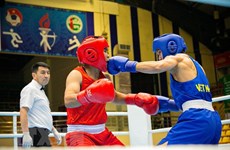 Tailandia domina en el boxeo en SEA Games 31