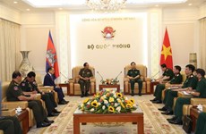 Resaltan lazos eficientes en defensa entre Vietnam y Camboya