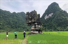 Proponen mejorar vida de pobladores en Geoparque global Non Nuoc Cao Bang de Vietnam