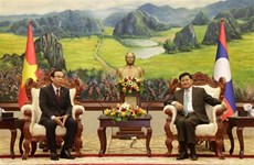 Dirigentes laosianos destacan cooperación entre Ciudad Ho Chi Minh y Vientiane
