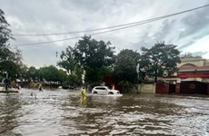 Advierten en Hanoi sobre posible caída de granizo e inundaciones tras lluvias intensas