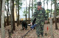 Provincia de Quang Binh por superar secuelas de bombas y minas