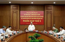Presidente de Vietnam exige prestar mayor atención a construcción de Estado de derecho