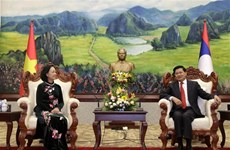 Delegación del Partido Comunista de Vietnam realiza visita a Laos