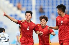 AFC alaba actuación de selección de fútbol sub-23 de Vietnam