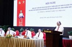 Presidente dirige reunión sobre construcción de Estado de derecho de Vietnam