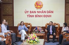 Embajadora de Nueva Zelanda realiza visita a provincia vietnamita 