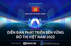Efectuarán Foro de Desarrollo Sostenible de Urbes de Vietnam 2022