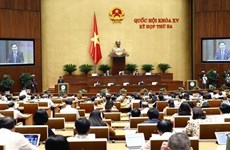 Vota Parlamento vietnamita varios proyectos de leyes