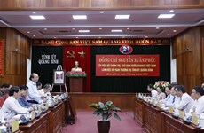 Exhortan a provincia vietnamita de Quang Binh a aprovechar su potencial de desarrollo