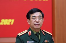Delegación militar vietnamita de alto rango asiste a ADMM-16 en Camboya