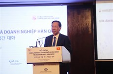 Ciudad Ho Chi Minh y empresas surcoreanas aumentan cooperación en sector laboral
