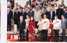 Vicepresidenta vietnamita asiste a ceremonia de juramento del nuevo presidente filipino
