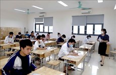 Finalizan en Vietnam examen de graduación de bachillerato del año escolar 2022