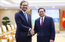 Premier vietnamita recibe a ministro argentino de Relaciones Exteriores, Comercio Internacional y Culto 