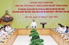 Premier vietnamita insta a explotar con eficiencia recursos de empresas estatales 