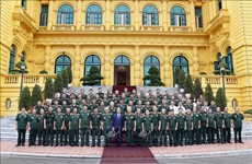 Presidente vietnamita elogia contribuciones de veteranos en lucha de defensa de frontera nacional
